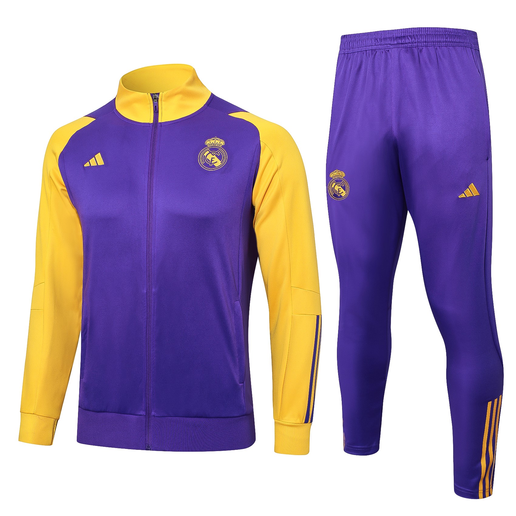 Chandal Real Madrid 2024/2025 Purpura Amarillo